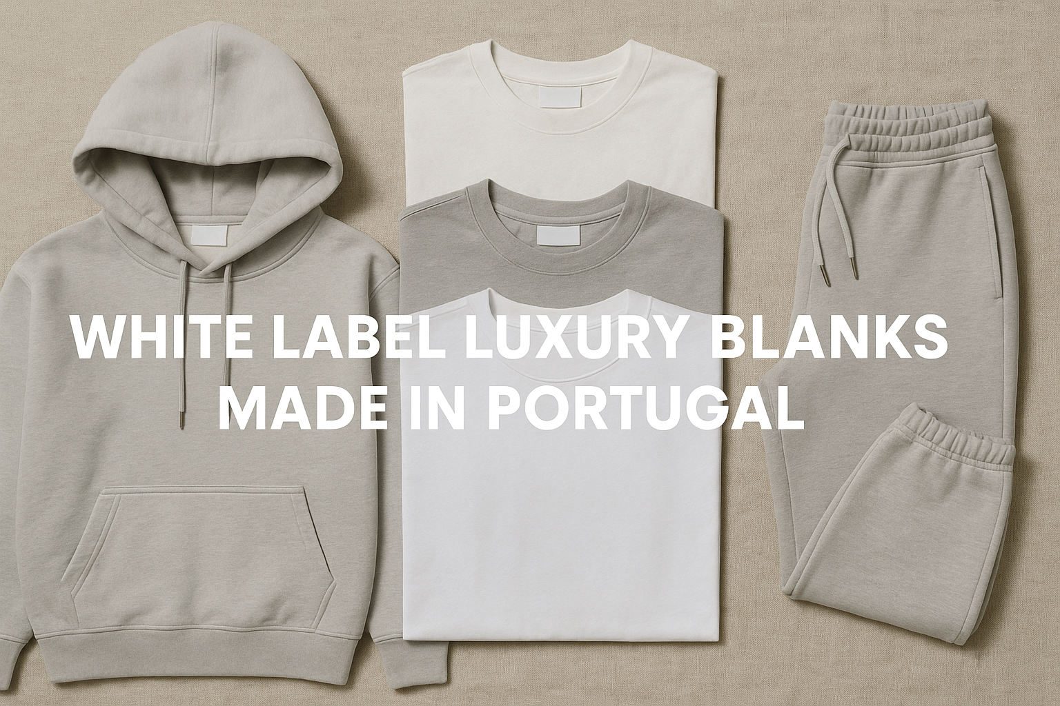The Ultimate Guide to White Label Luxury Blanks: Heavyweight Hoodies, Oversized T-Shirts, and Activewear Manufacturing in Portugal