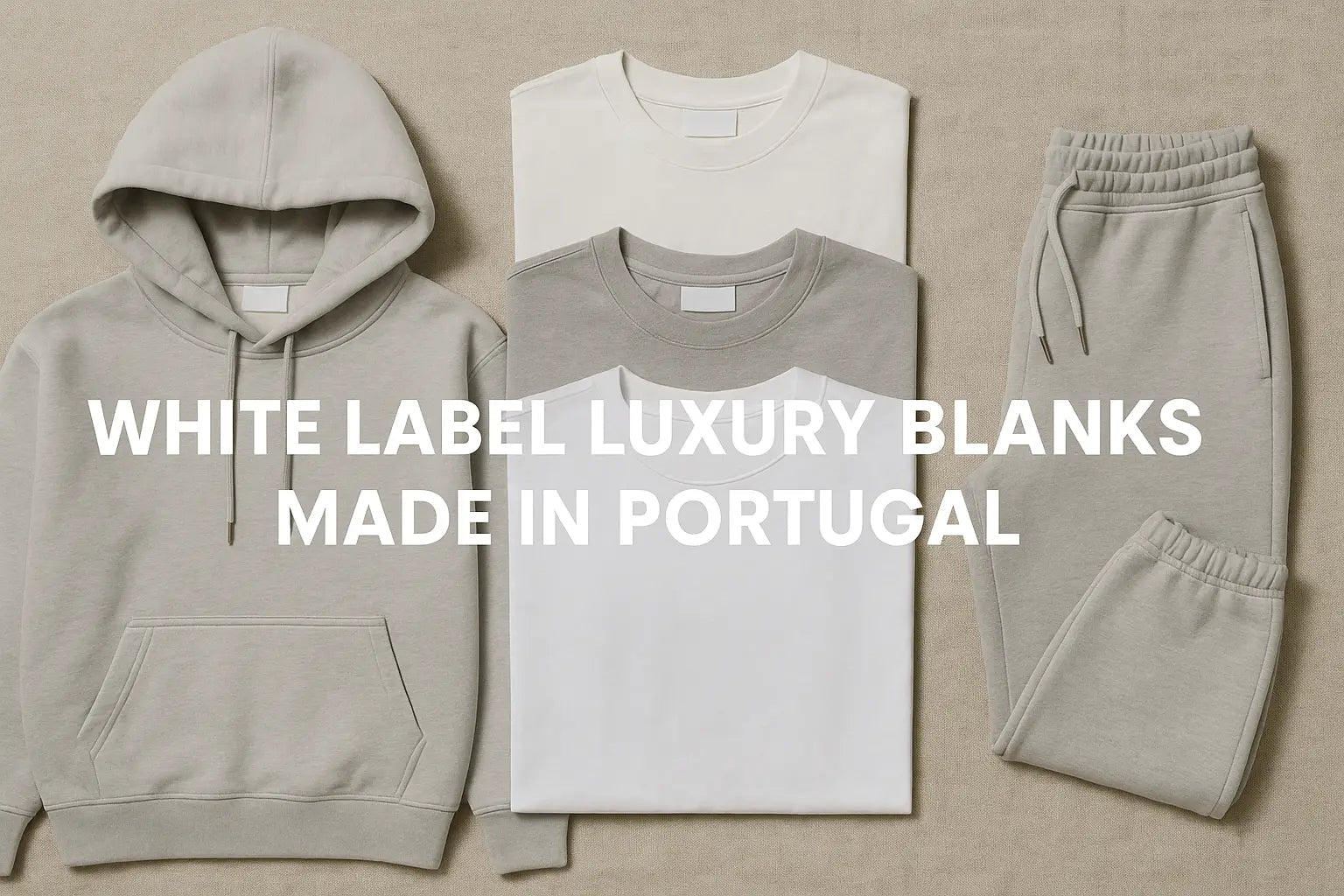 White Label Luxury Blanks: Heavyweight Hoodies, Oversized T-Shirts, and Activewear - Athleisurebasics