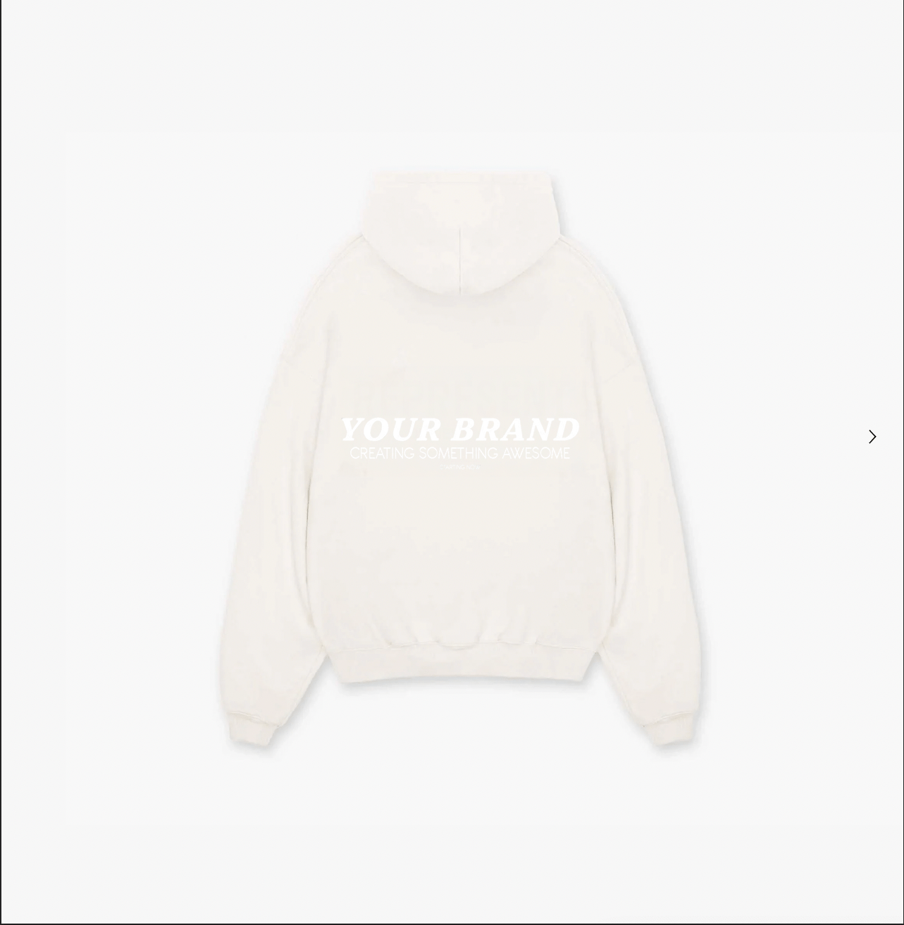 Oversized Drop Shoulder Hoodie – Luxury Heavyweight Blank (French Terry) - Athleisurebasics