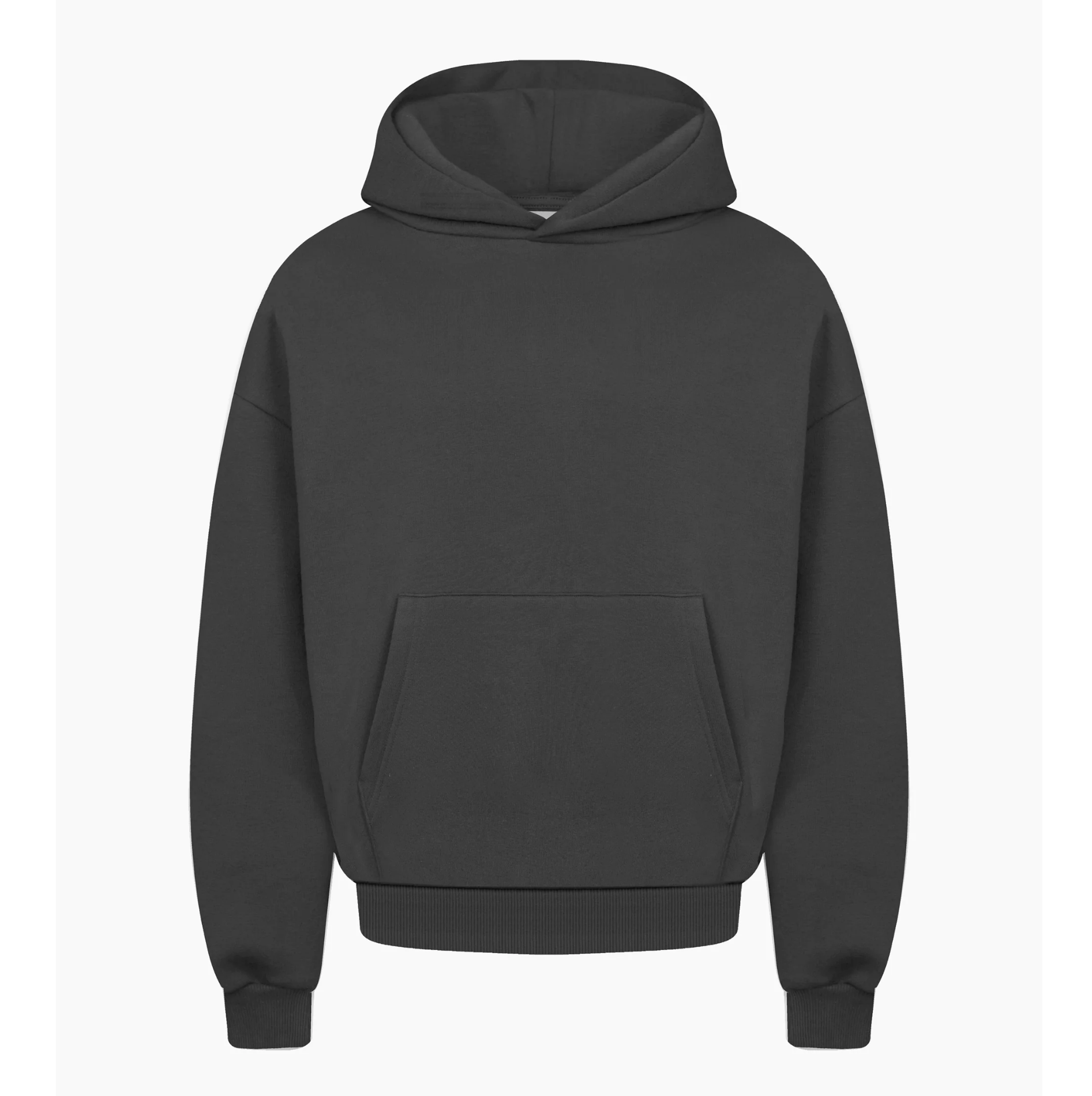 Oversized Drop Shoulder Hoodie – Luxury Heavyweight Blank (French Terry) - Athleisurebasics