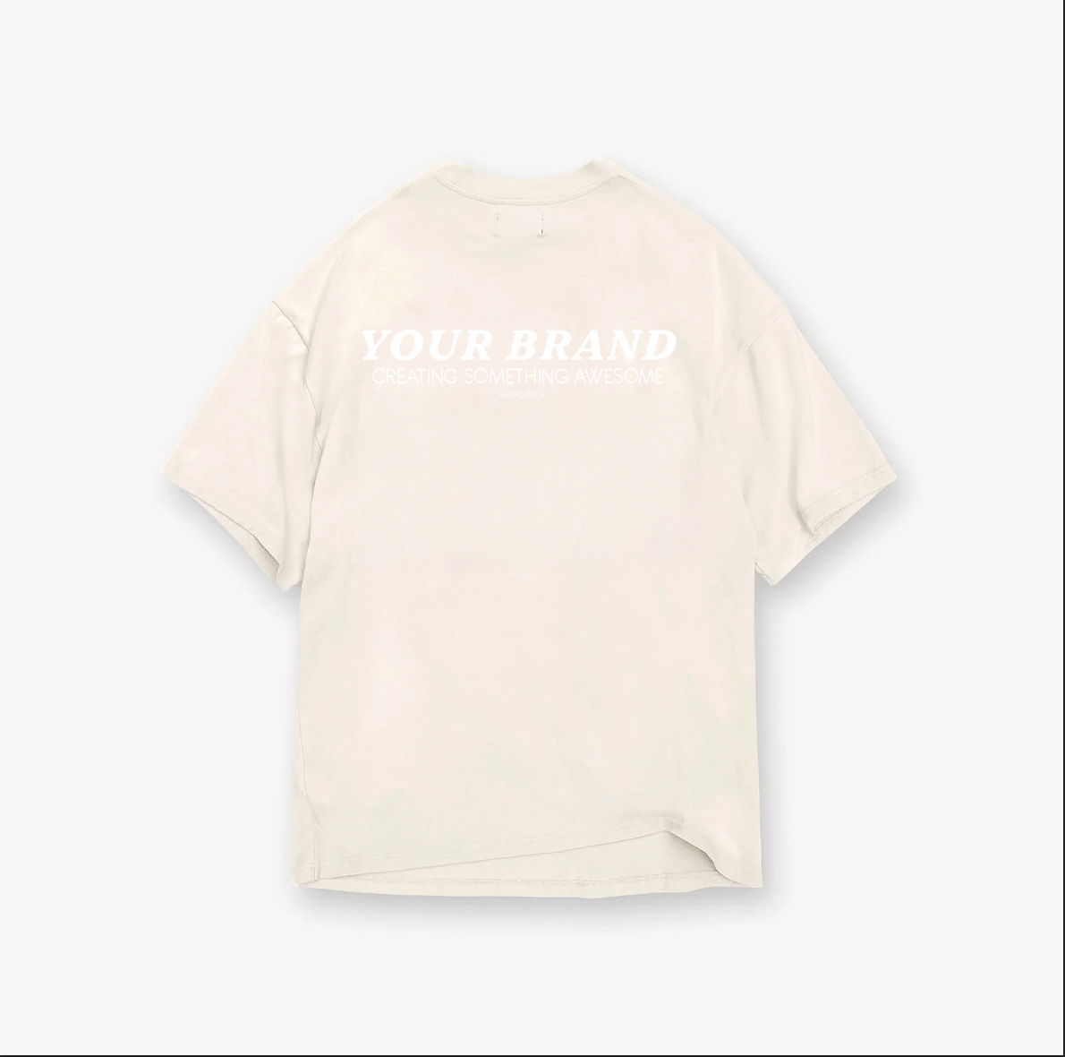 Oversized Drop Shoulder T-Shirt – Premium Streetwear Blank (Heavyweight Cotton) - Athleisurebasics