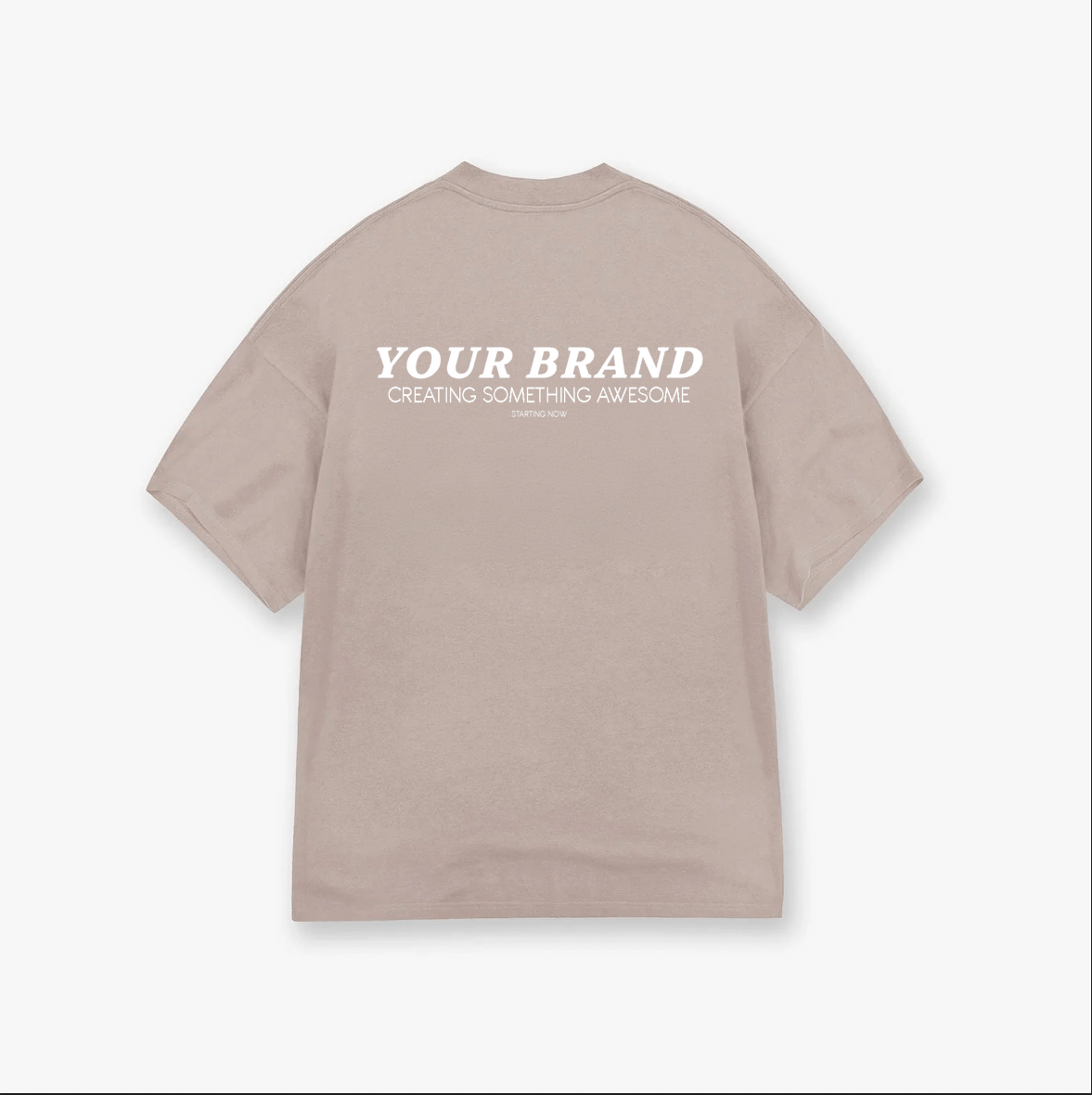 Oversized Drop Shoulder T-Shirt – Premium Streetwear Blank (Heavyweight Cotton) - Athleisurebasics