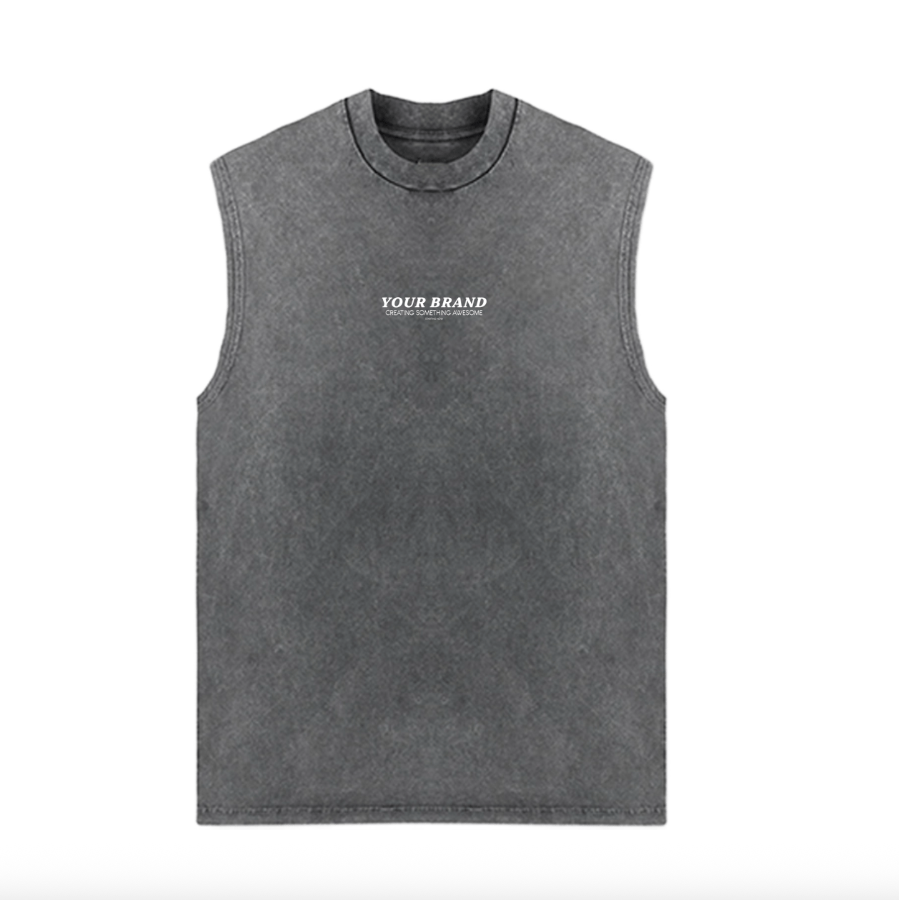Oversized Drop Shoulder Tank Top – Premium Streetwear Blank (Heavyweight Cotton) - Athleisurebasics