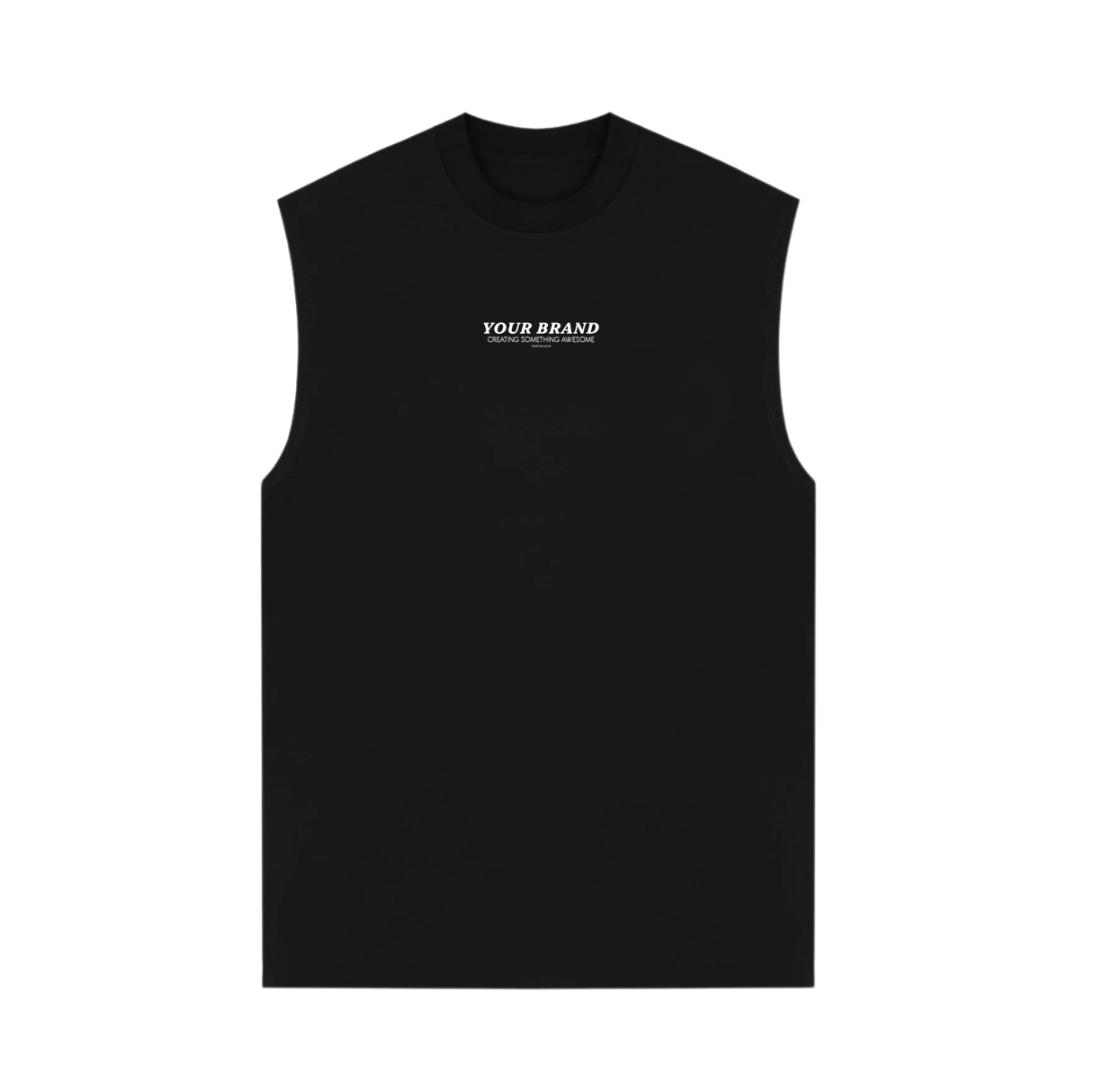 Oversized Drop Shoulder Tank Top – Premium Streetwear Blank (Heavyweight Cotton) - Athleisurebasics