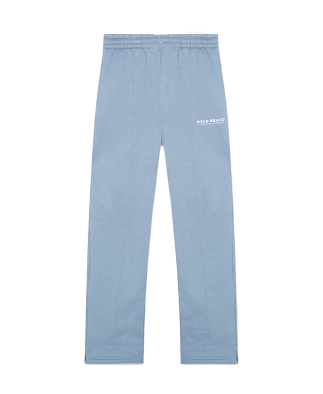 Oversized Straight Leg Sweatpants – Premium Heavyweight Blank (French Terry) - Oversized Straight Leg Sweatpants –