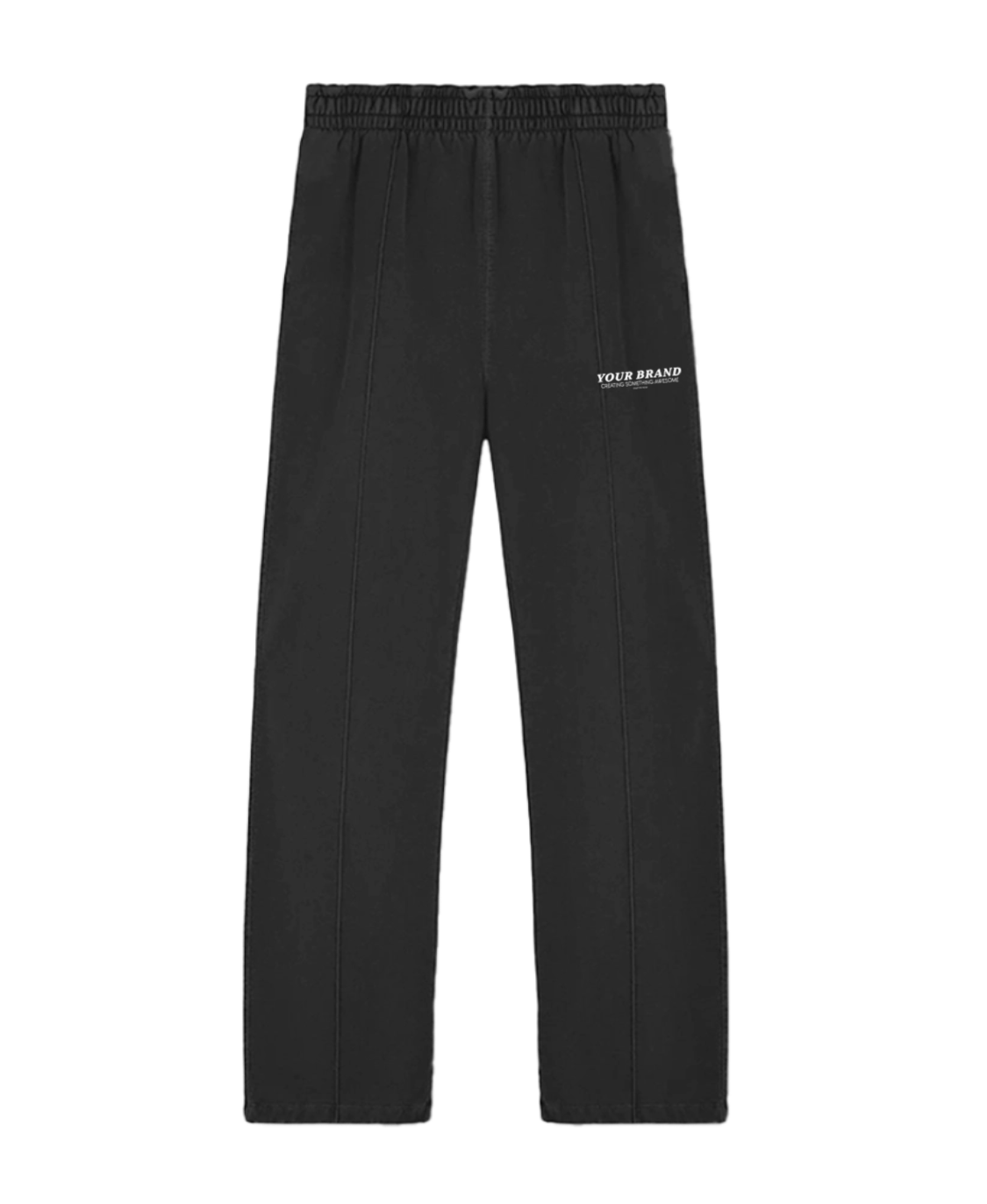 Oversized Straight Leg Sweatpants – Premium Heavyweight Blank (French Terry) - Athleisurebasics