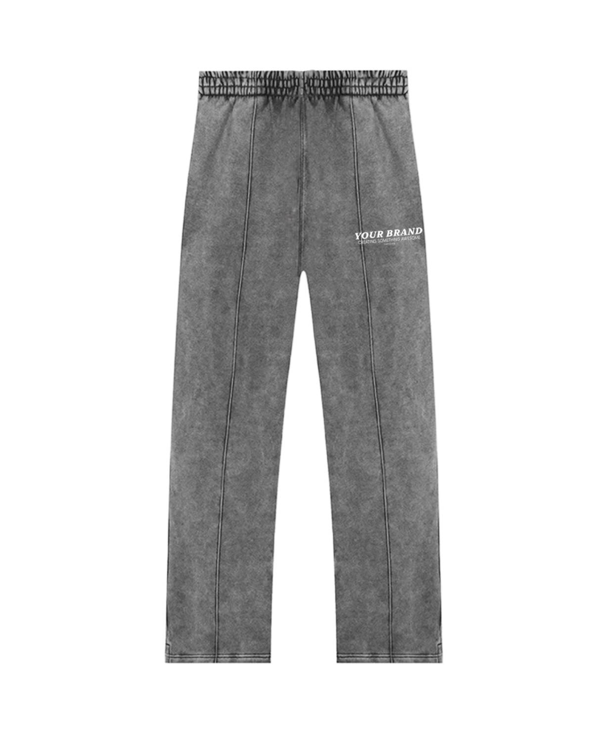Oversized Straight Leg Sweatpants – Premium Heavyweight Blank (French Terry) - Athleisurebasics