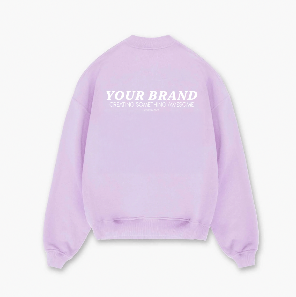 Oversized Sweatshirt – Heavyweight French Terry Blank for Premium Customization - Athleisurebasics