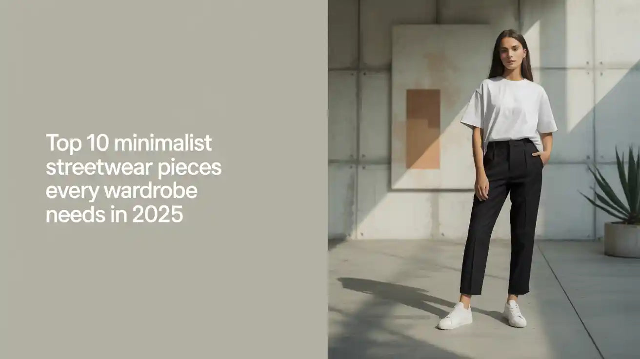 Top 10 Minimalist Streetwear Pieces Every Wardrobe Needs in 2025