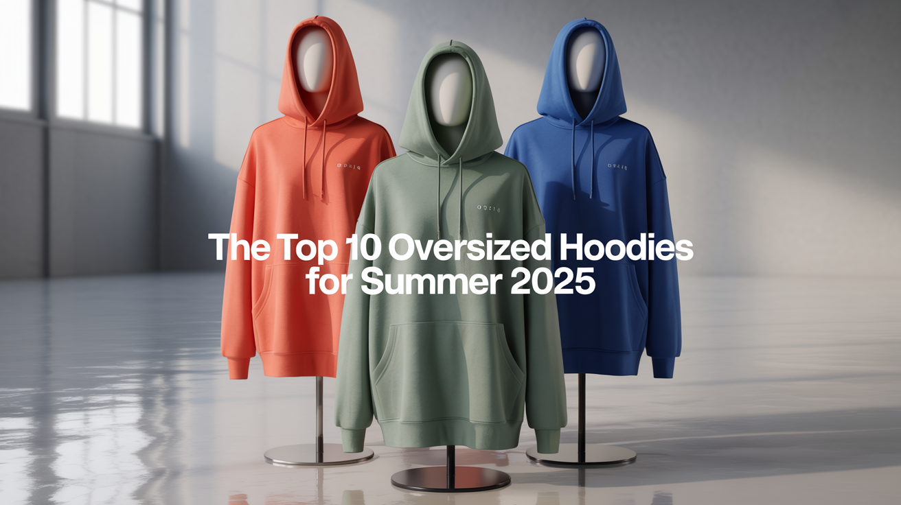 The Top 10 Oversized Hoodies for Summer 2025