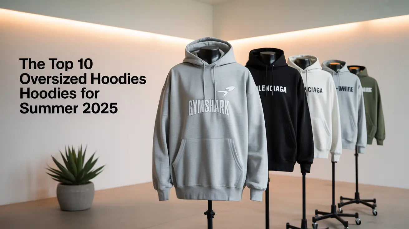 The Top 10 Trendy Oversized Hoodies for Summer 2025