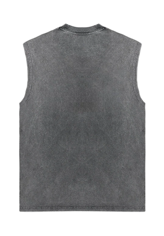 Oversized Acid Wash Tank Top 220 GSM