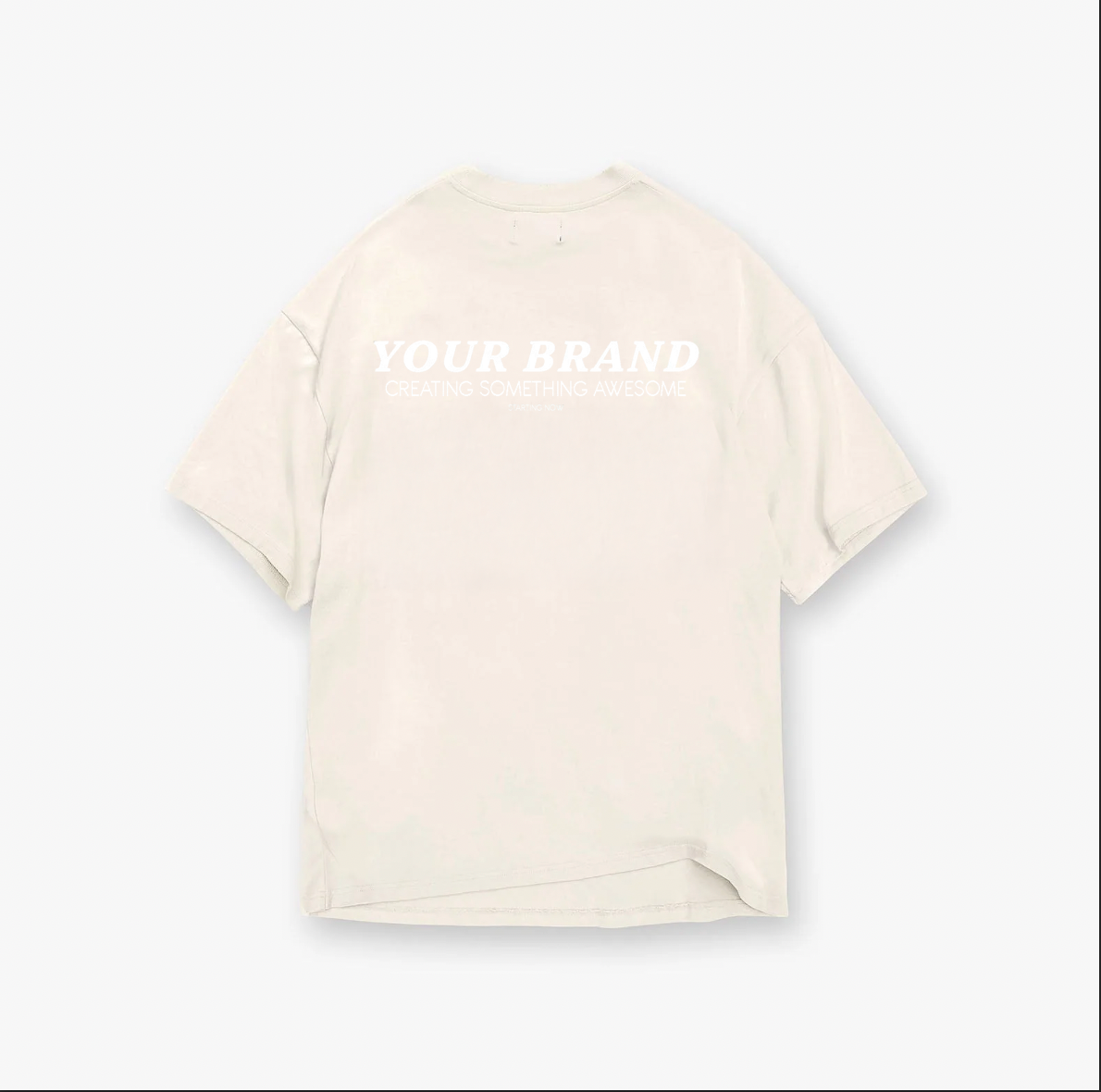 Oversized Drop Shoulder T-Shirt – Premium Streetwear Blank (Heavyweight Cotton)