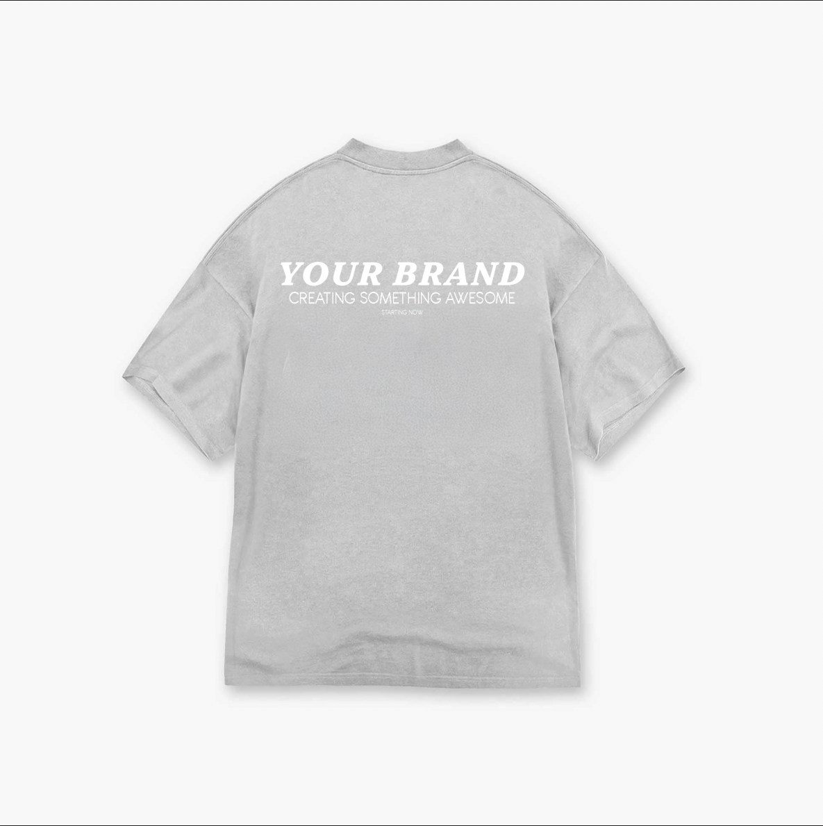 Oversized Drop Shoulder T-Shirt – Premium Streetwear Blank (Heavyweight Cotton)