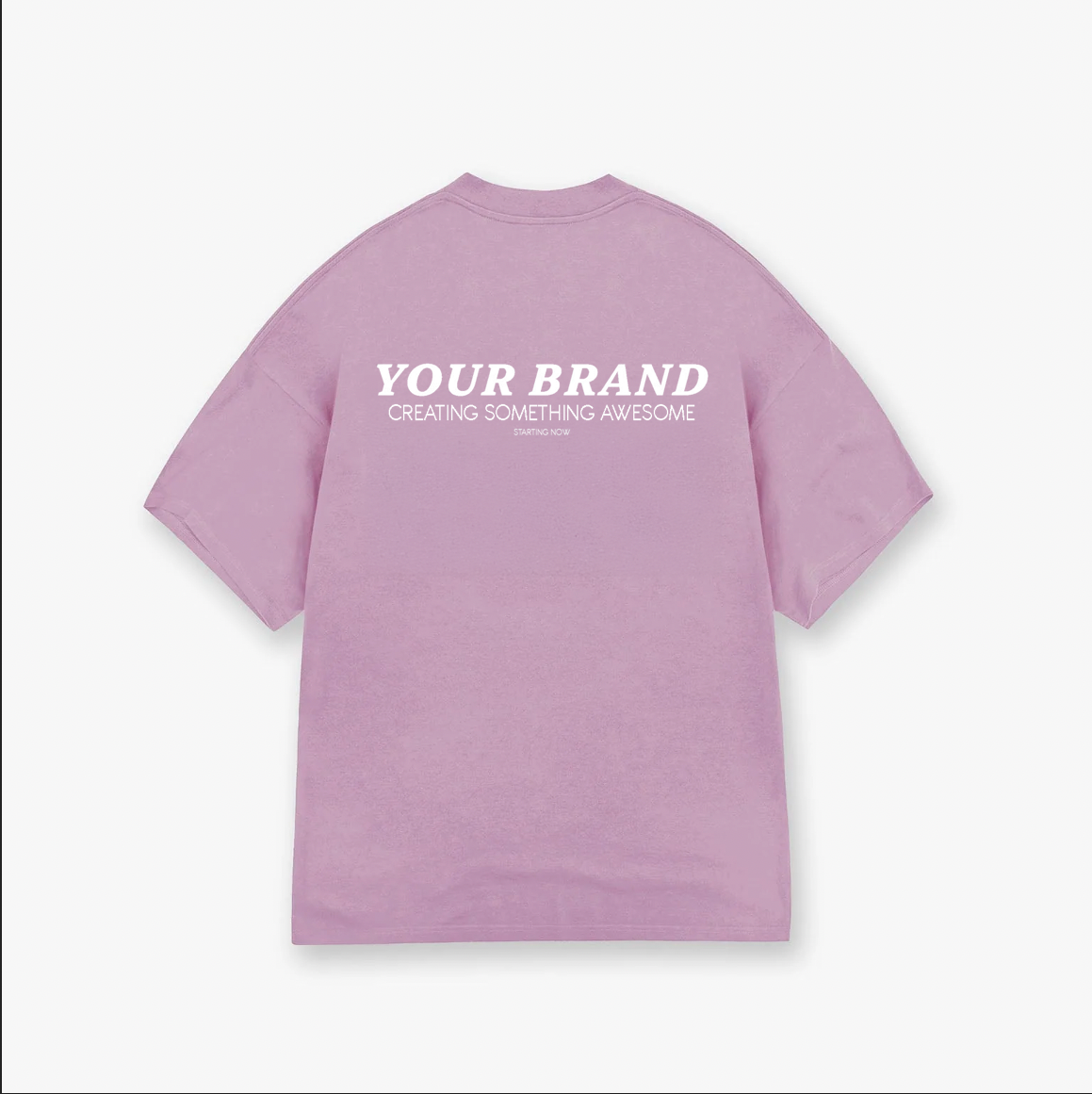 Oversized Drop Shoulder T-Shirt – Premium Streetwear Blank (Heavyweight Cotton)