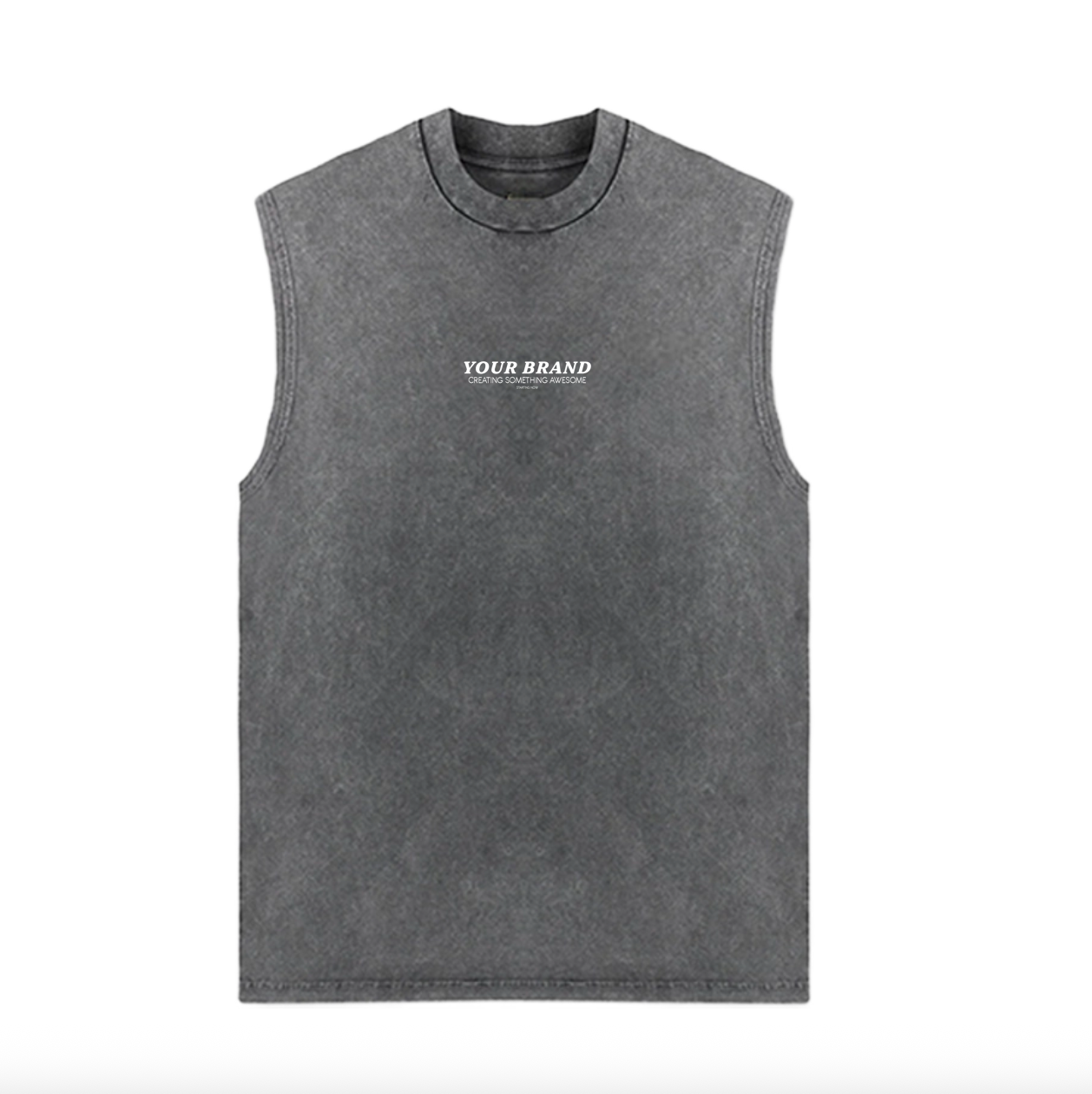 Oversized Drop Shoulder Tank Top – Premium Streetwear Blank (Heavyweight Cotton)