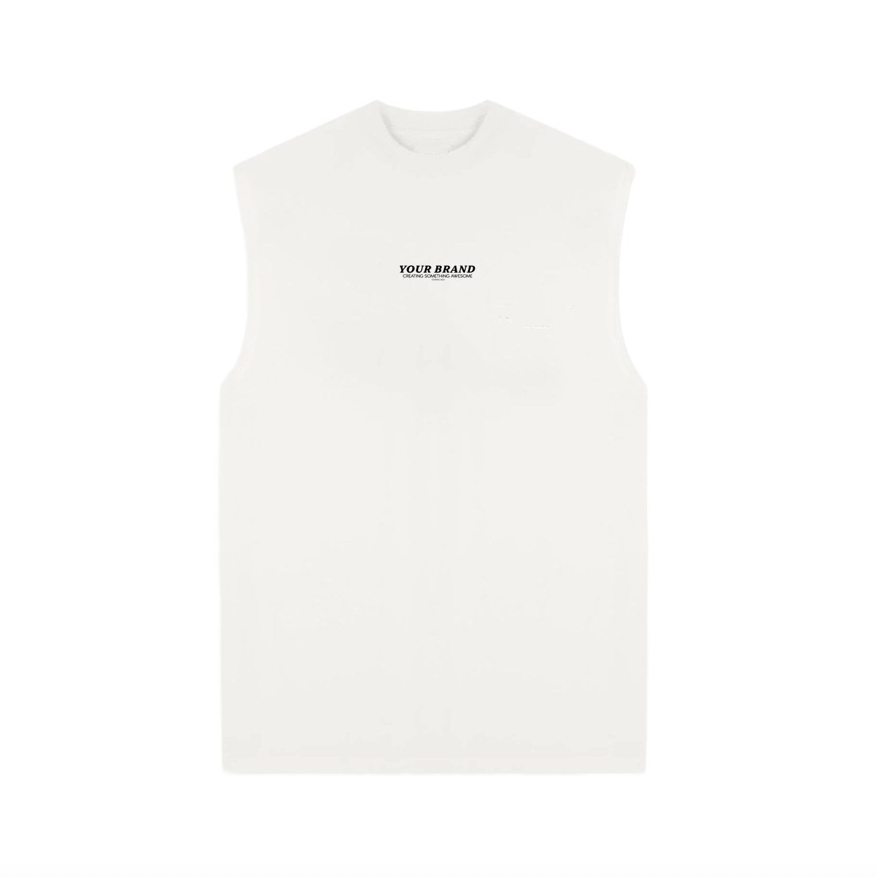 Oversized Drop Shoulder Tank Top – Premium Streetwear Blank (Heavyweight Cotton)