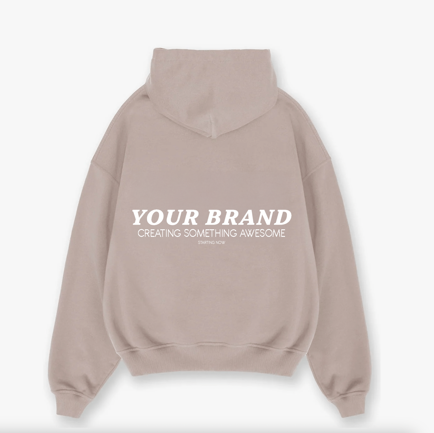 Oversized Drop Shoulder Hoodie – Luxury Heavyweight Blank (French Terry) - Athleisurebasics