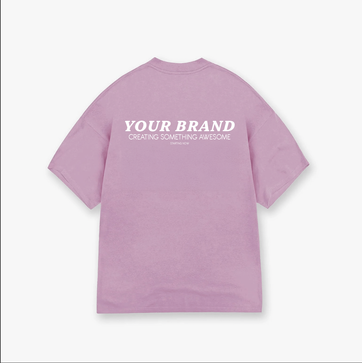 Oversized Drop Shoulder T-Shirt – Premium Streetwear Blank (Heavyweight Cotton) - Athleisurebasics