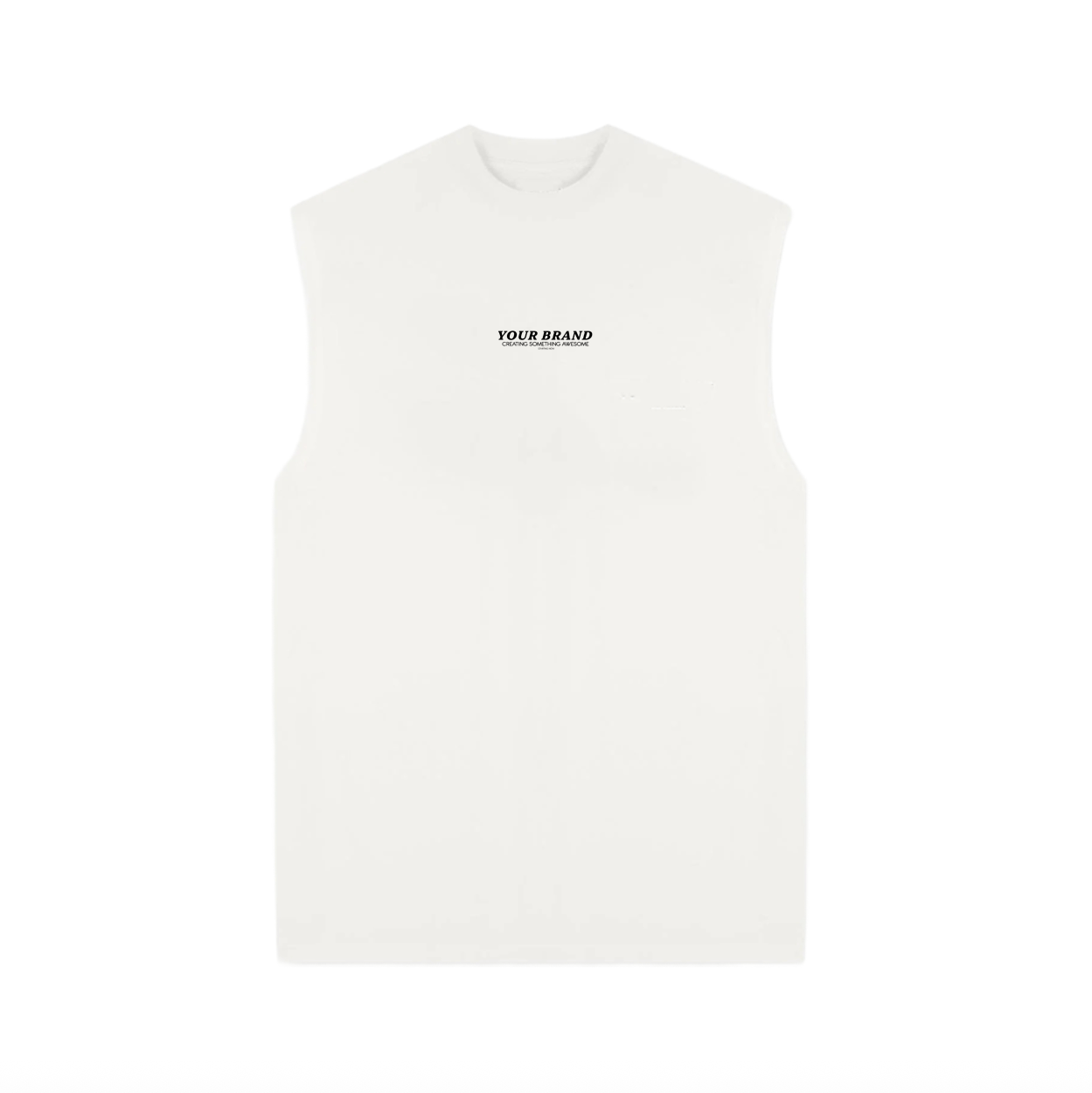 Oversized Drop Shoulder Tank Top – Premium Streetwear Blank (Heavyweight Cotton) - Athleisurebasics